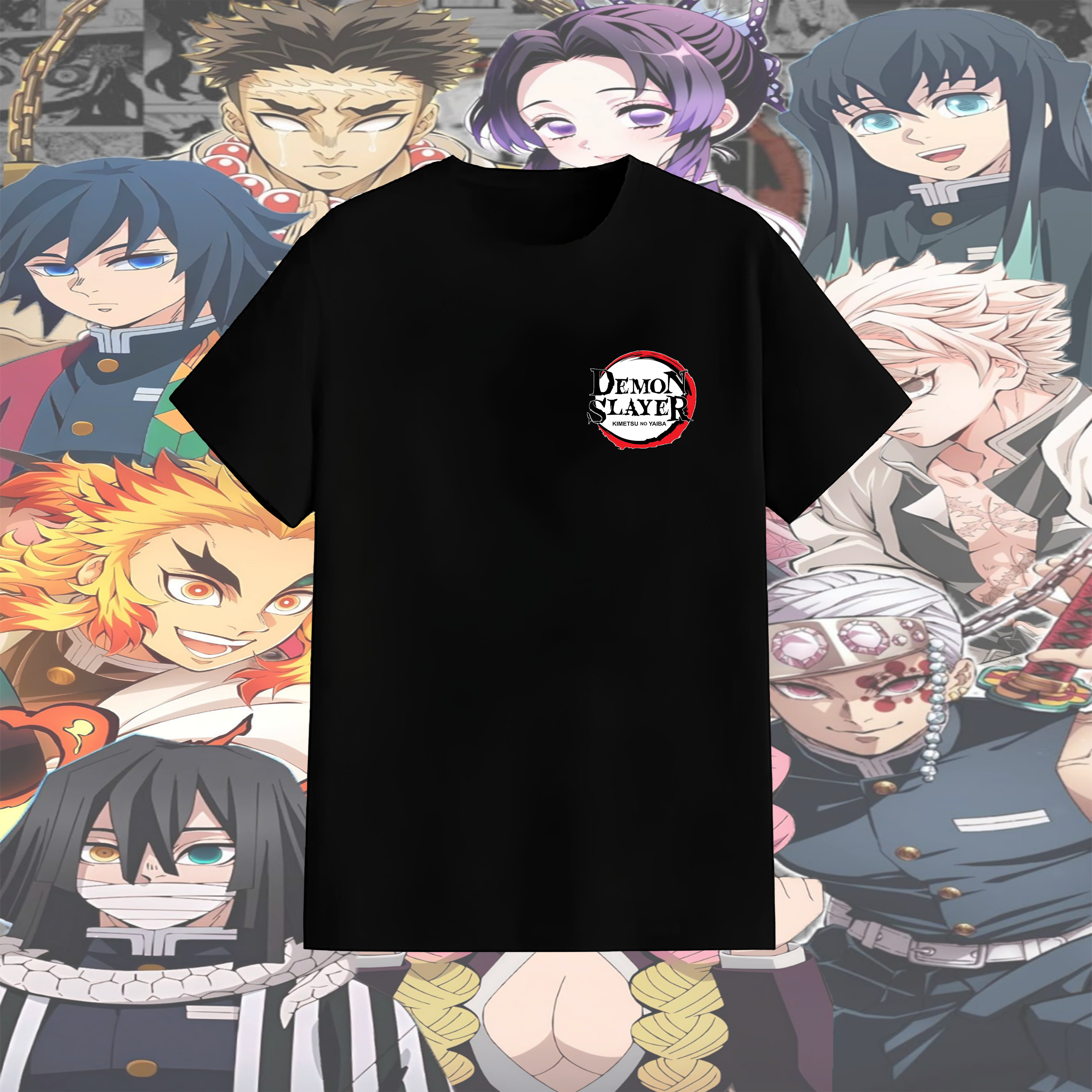 🔥 ALL HASHIRA: DEMON SLAYER CORPS T-SHIRT