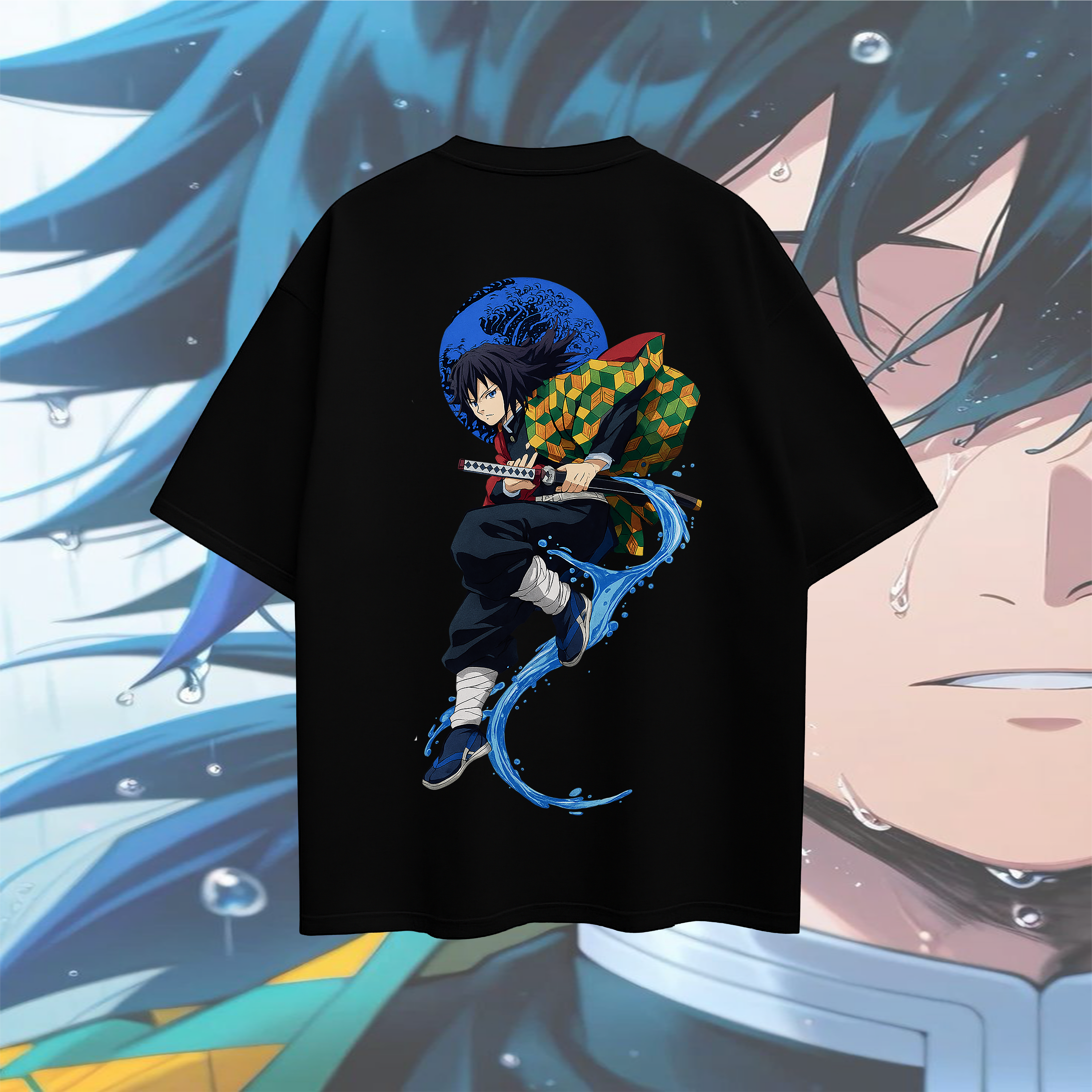 GIYU TOMIOKA: Water Hashira tshirt
