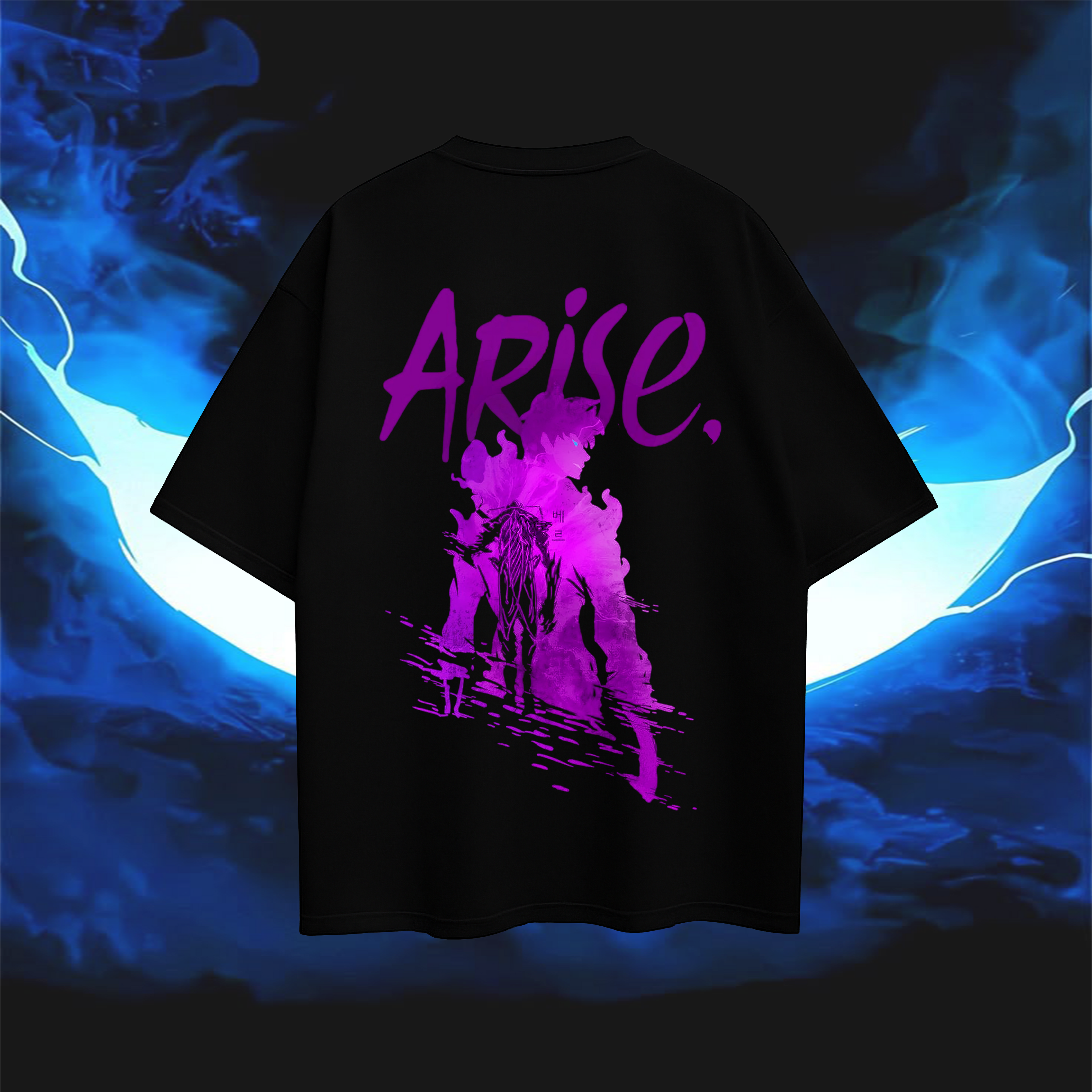 Sung Jin-Woo & Beru T-Shirt | Solo Leveling Shadow Monarch | The Ant King Tee