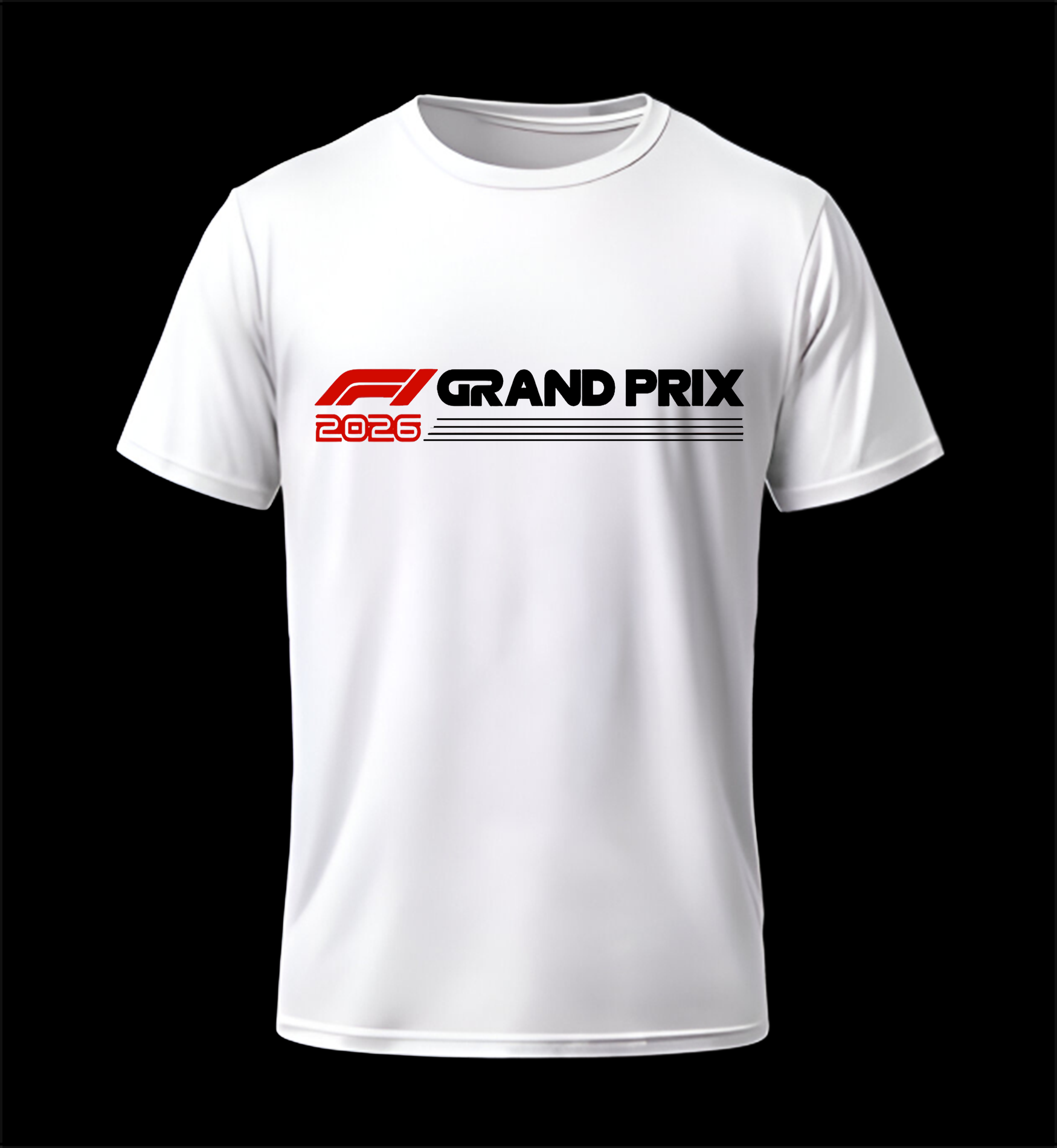 Formula 1 GRAND PRIX 2026 White Tshirt