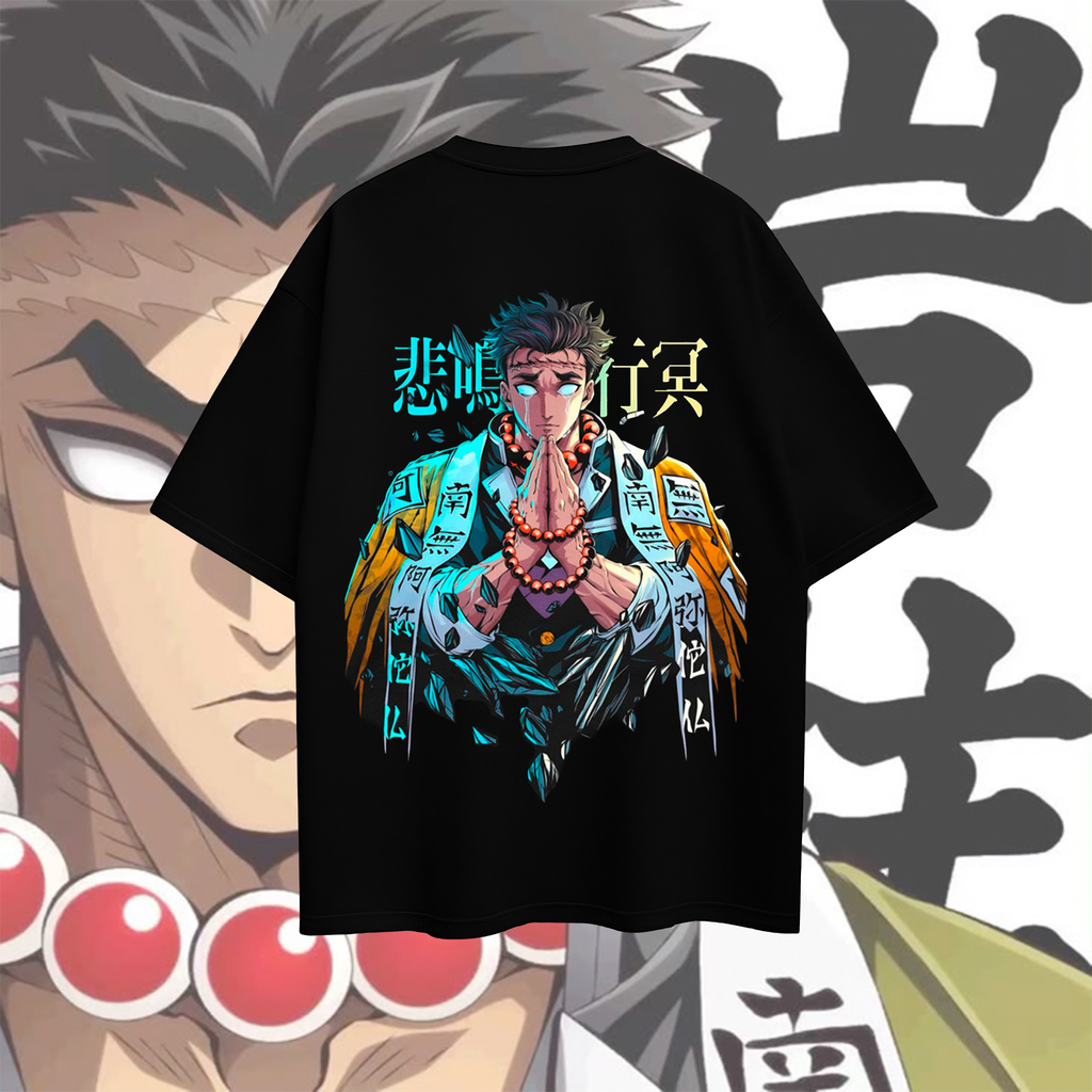GYOMEI HIMEJIMA: STONE HASHIRA T-SHIRT