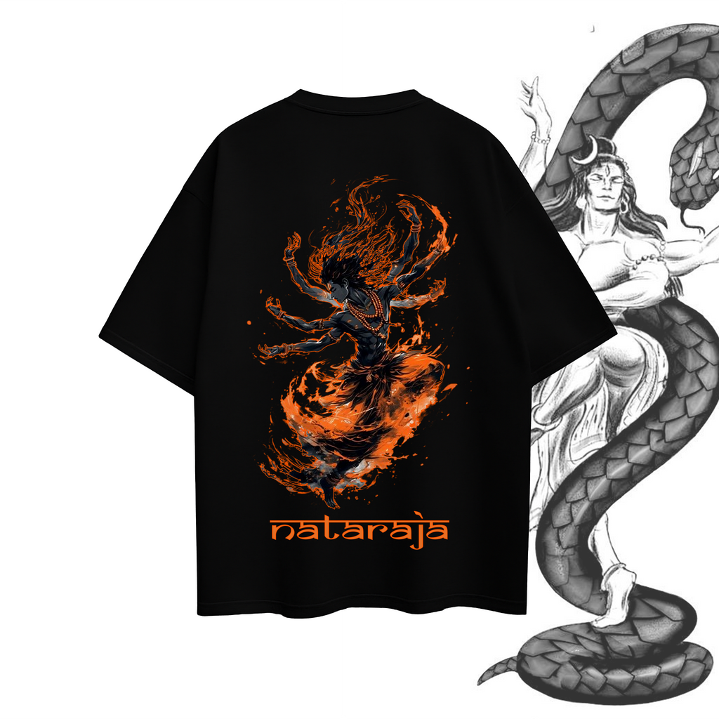 Nataraja Lord Shiva Cosmic Dancer | Tandava Art Tee