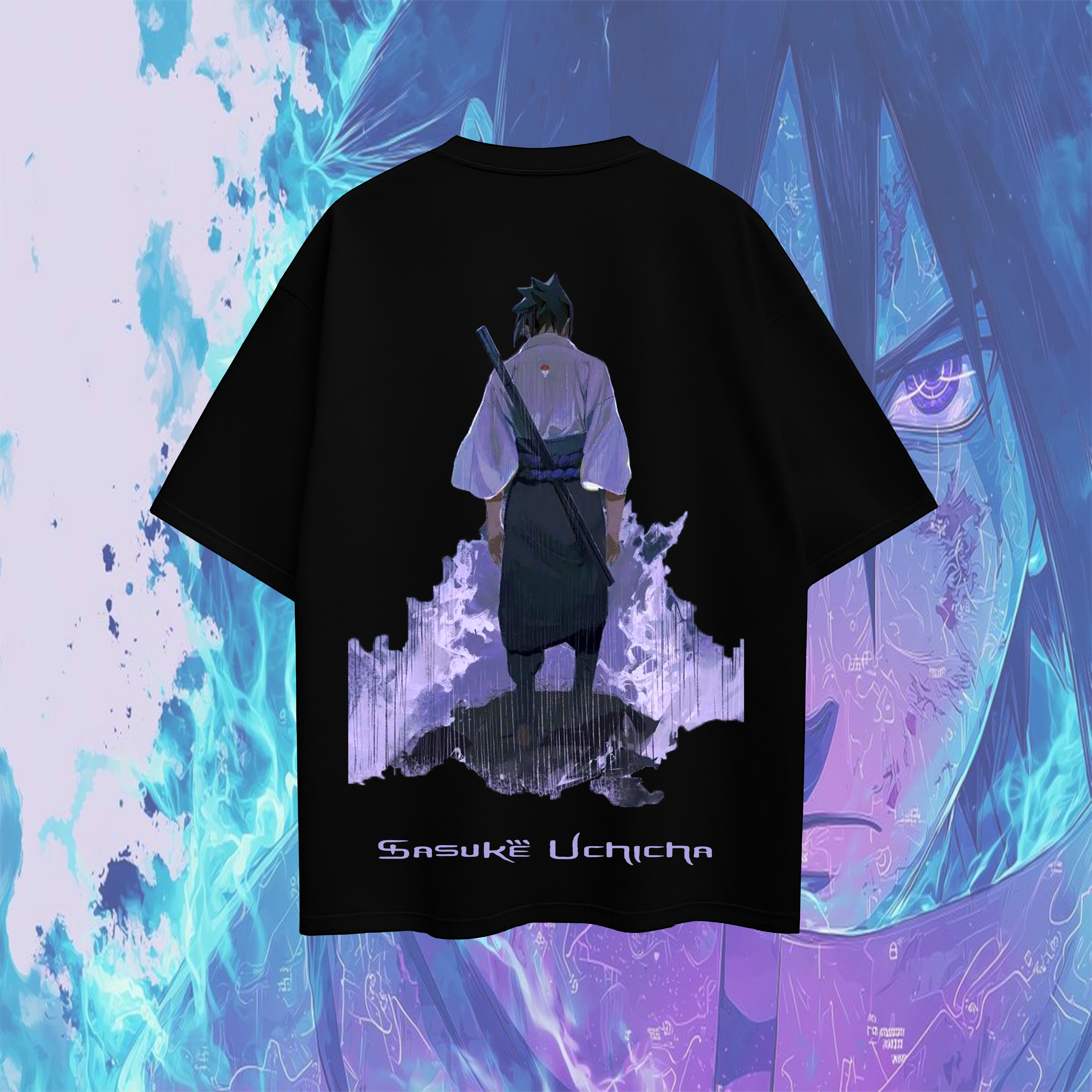 Sasuke Uchiha T-Shirt | The Avenger | Naruto Shippuden Sharingan Tee
