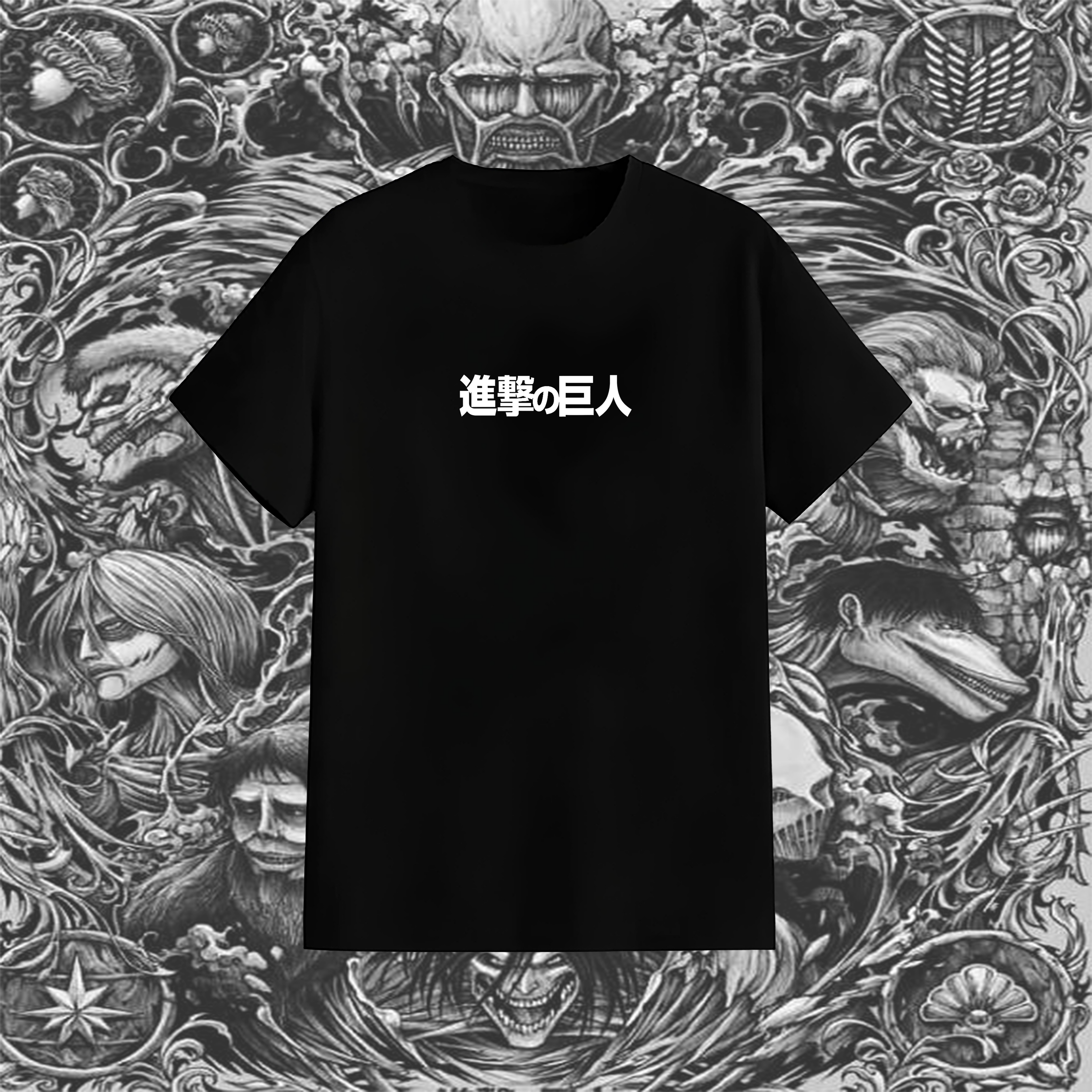 All 9 Titans T-Shirt | Attack on Titan Complete Shifters Tee