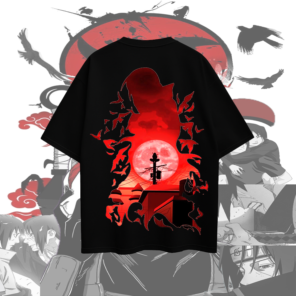 ITACHI UCHIHA: THE CROWS' SHADOW T-SHIRT