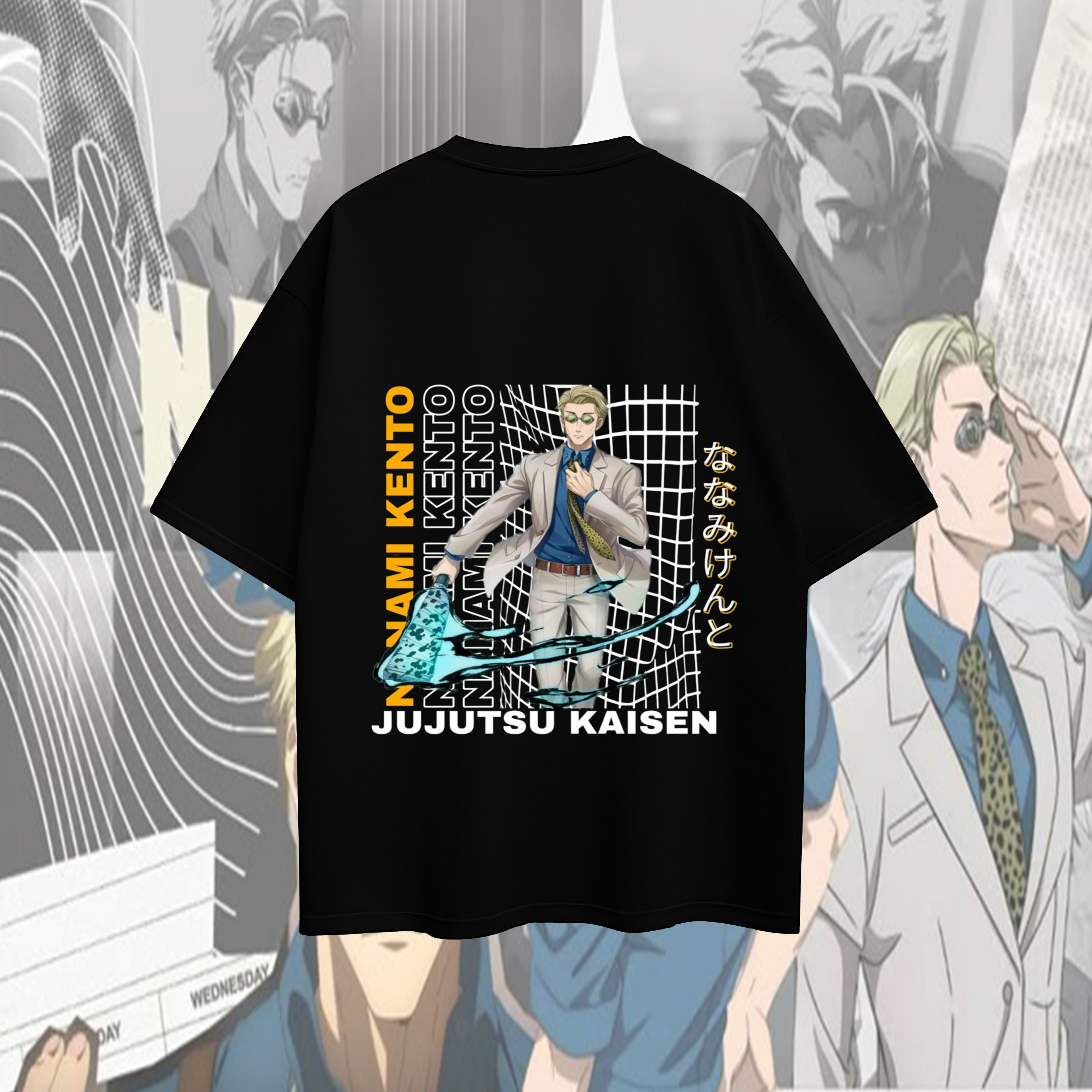 Nanami Kento T-Shirt | The 7:3 Sorcerer | Jujutsu Kaisen Ratio Technique Tee