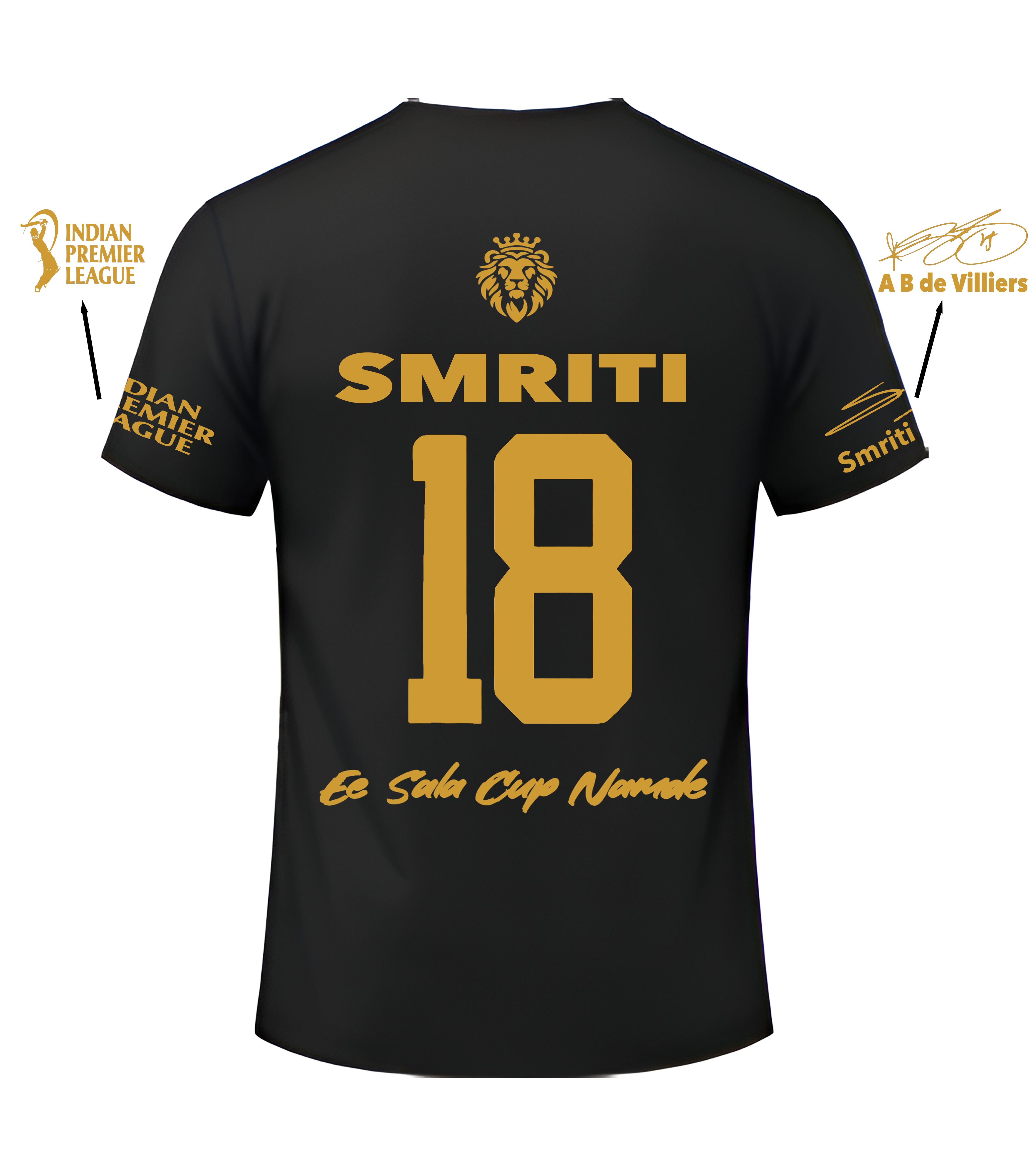 RCB Smriti 18 Tshirt