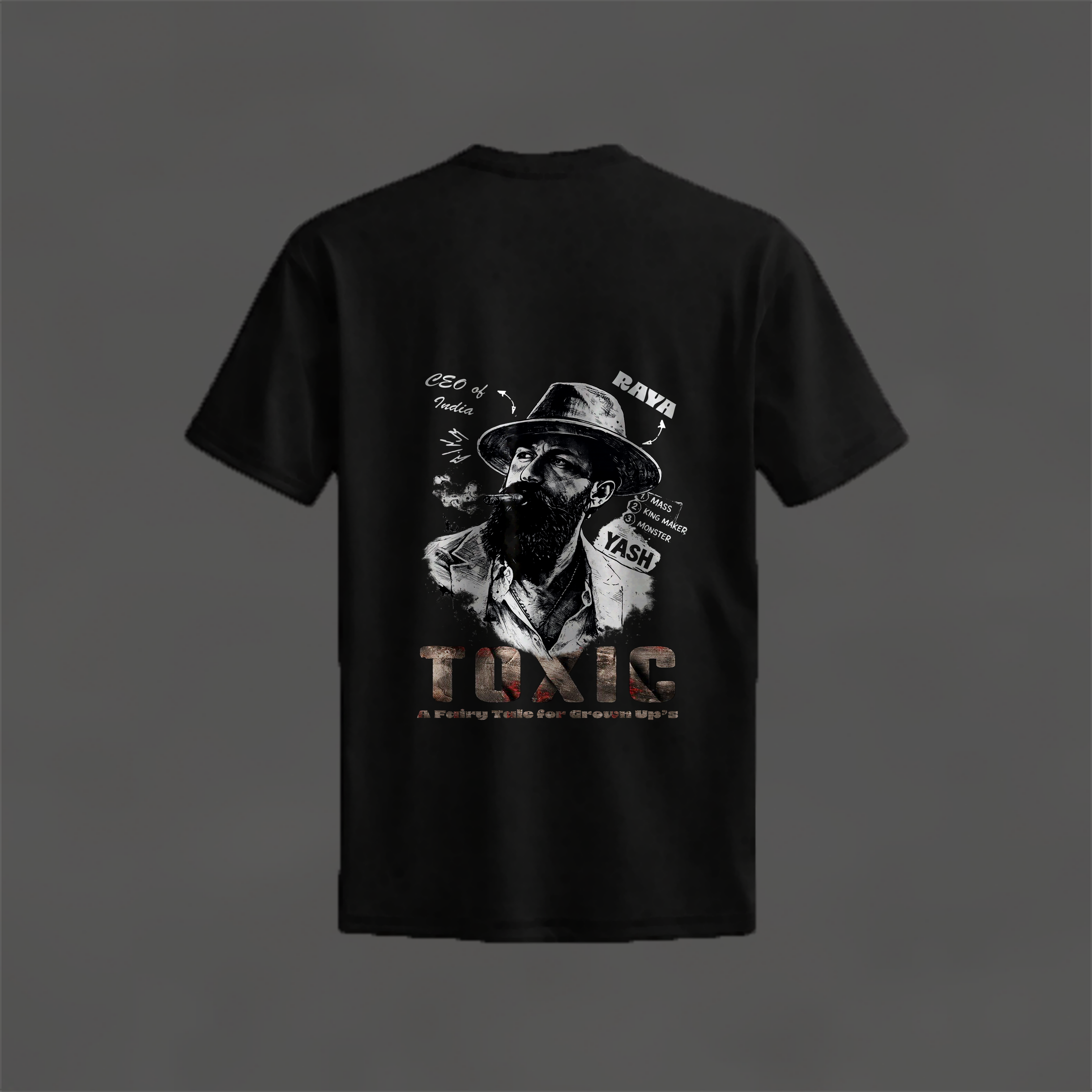 Toxic Black tshirt